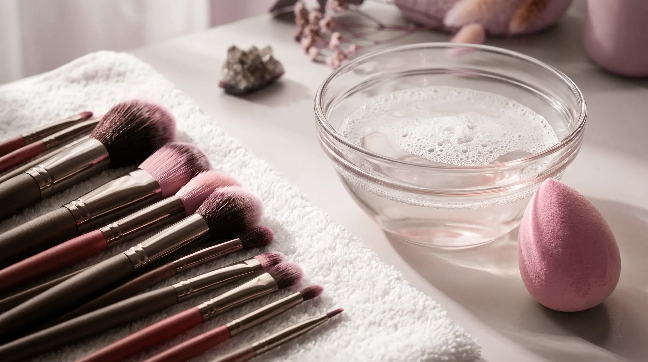 شستن برس و اسفنج آرایش؛ چند وقت یک بار و به چه روشی؟